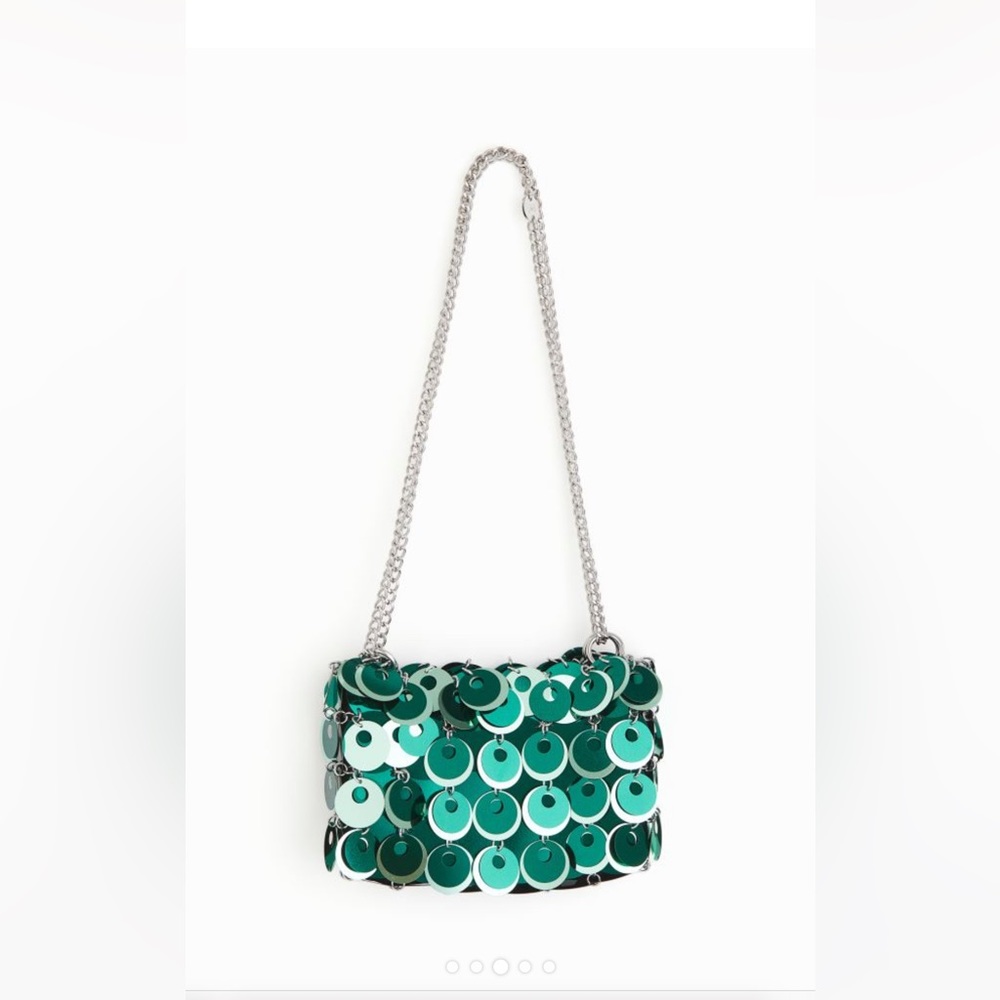 SOLD-OUT Rabanne H&M Disc-Embellished
Shoulder Bag